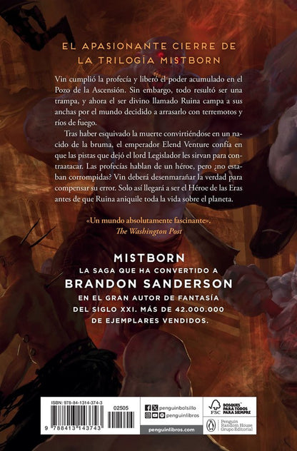 El Héroe de las Eras (Trilogía Original Mistborn 3)