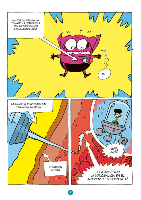 Superpatata contra la nanomalicia (comicbook 2)