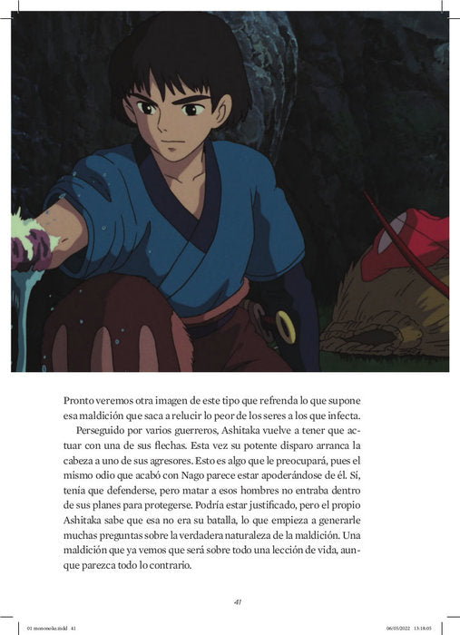 LA PRINCESA MONONOKE. LOS ÁRBOLES GRITAN DE DOLOR AL MORIR...