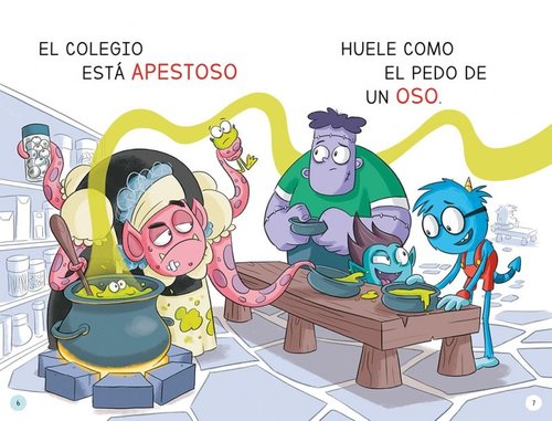 Aprender a leer en la Escuela de Monstruos 1 - La mascota más grandota
