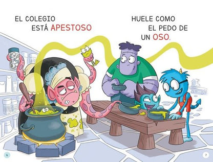 Aprender a leer en la Escuela de Monstruos 1 - La mascota más grandota