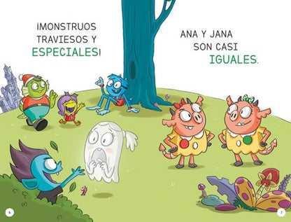 Aprender a leer en la Escuela de Monstruos 3 - Las iguales son especiales