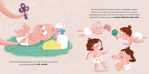 Lia deja el pañal