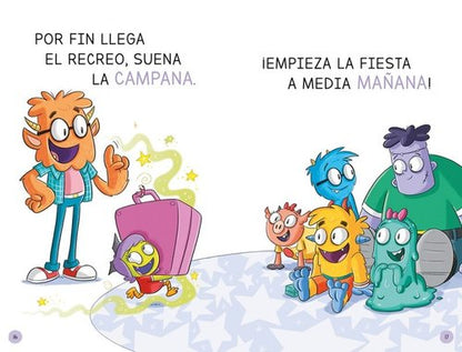 Aprender a leer en la Escuela de Monstruos 5 - Pasteles voladores de colores