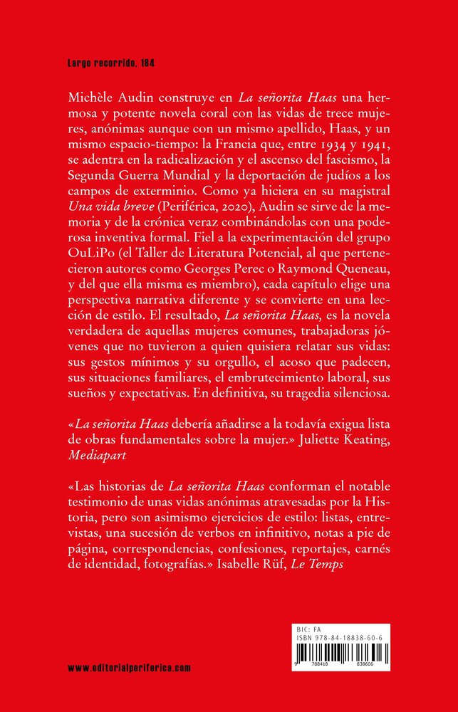 La señorita Haas