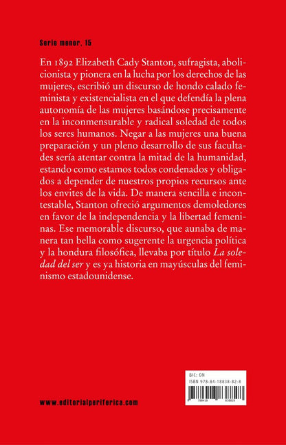 La soledad del ser
