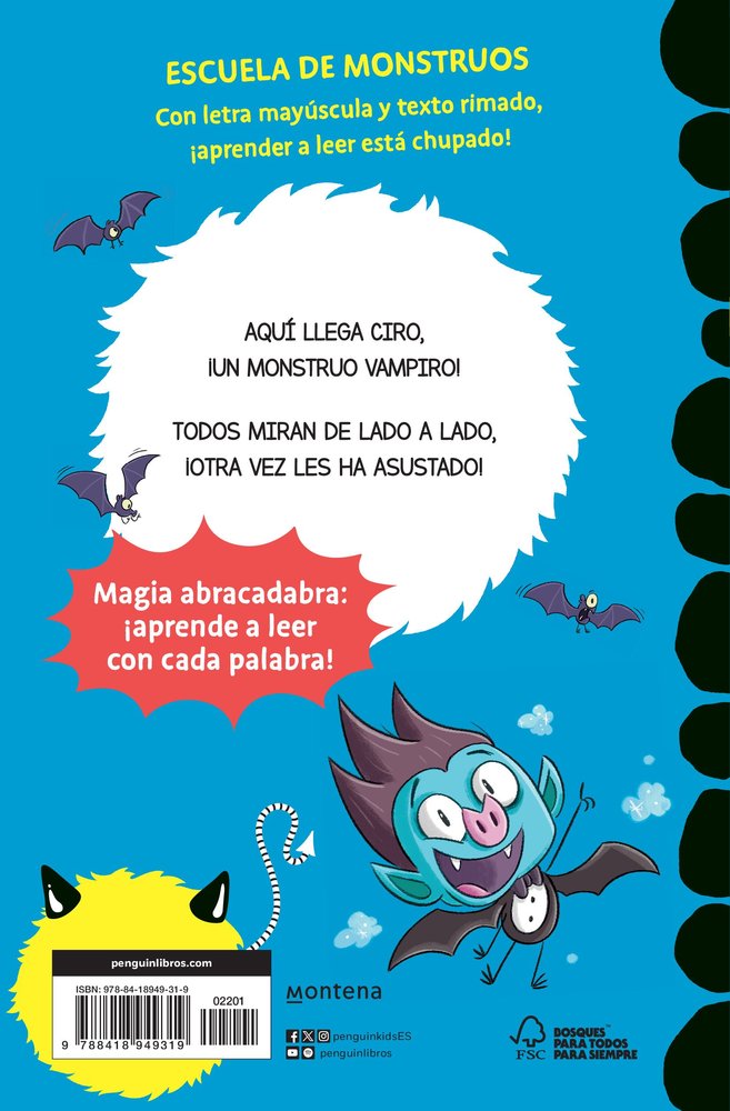 Aprender a leer en la Escuela de Monstruos 6 - Trastadas aladas