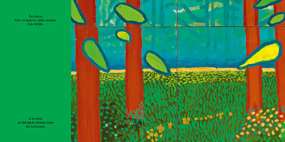 David Hockney: La llegada de la primavera en Woldgate