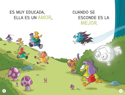 Aprender a leer en la Escuela de Monstruos 8 - Emociones de colores