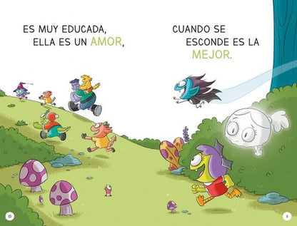 Aprender a leer en la Escuela de Monstruos 8 - Emociones de colores