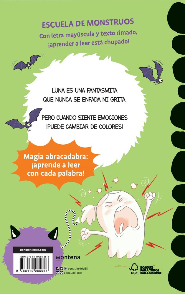 Aprender a leer en la Escuela de Monstruos 8 - Emociones de colores