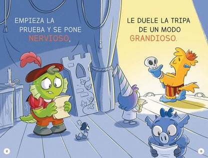 Aprender a leer en la Escuela de Monstruos 7 - Pedos como truenos