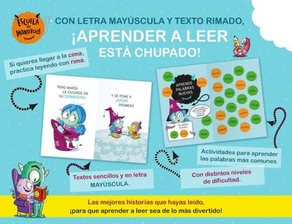 Aprender a leer en la Escuela de Monstruos 7 - Pedos como truenos