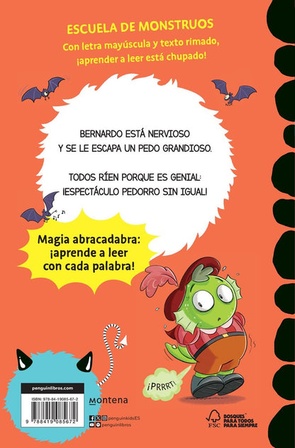 Aprender a leer en la Escuela de Monstruos 7 - Pedos como truenos