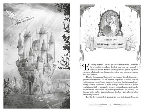 Harry Potter y la piedra filosofal (Harry Potter [edición con ilustraciones de Xavier Bonet] 1)