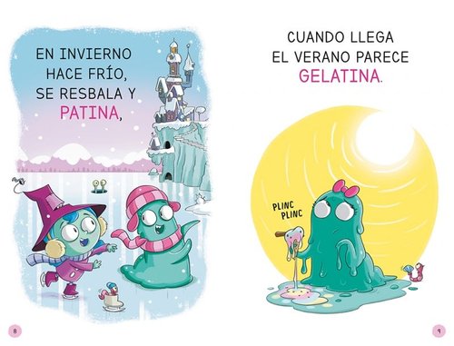 Aprender a leer en la Escuela de Monstruos 10 - Dame helado o me deshago