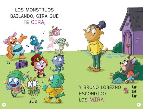 Aprender a leer en la Escuela de Monstruos 13 - El artista de la pista