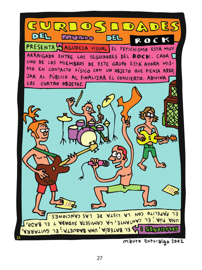 CURIOSIDADES DEL MUNDO DEL ROCK