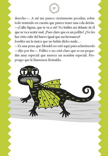 Cómo explicar genética con un dragón mutante