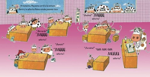 La vaca que fue al cole (La vaca)