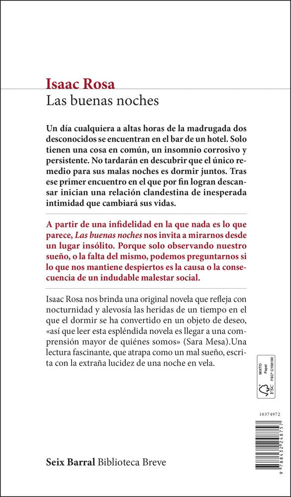 Las buenas noches