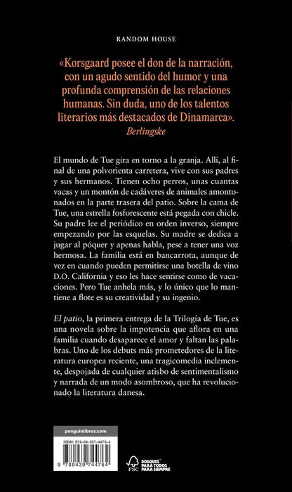 El patio (Trilogía de Tue 1)