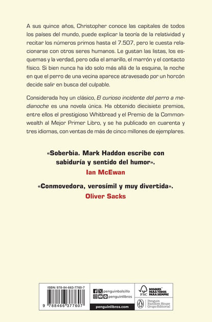 El curioso incidente del perro a medianoche