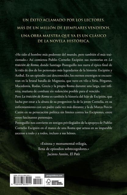 La traición de Roma (Trilogía Africanus 3)