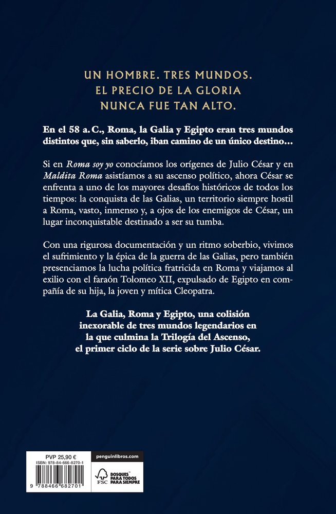 Los tres mundos (Serie Julio César 3)