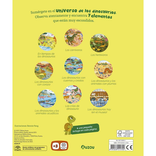 Los dinosaurios. Busca y encuentra para los más pequeños