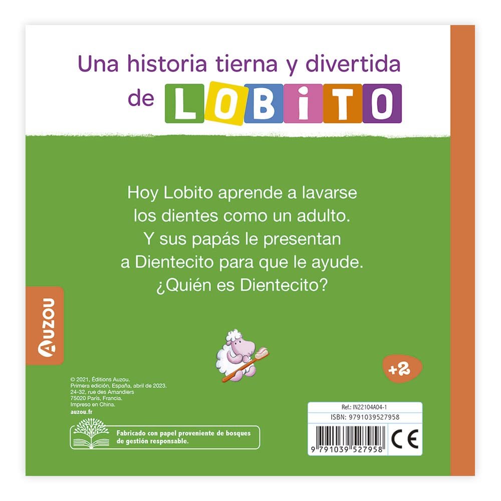 Lobito se lava los dientes