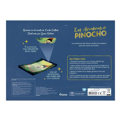 Las aventuras de Pinocho. Libro proyector