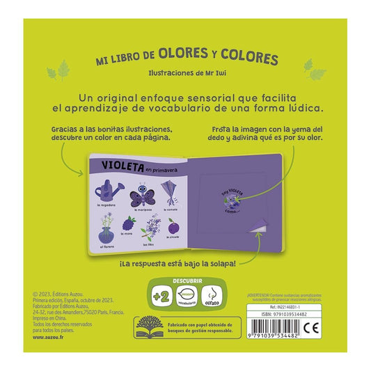 Mi libro de olores y colores. Las estaciones