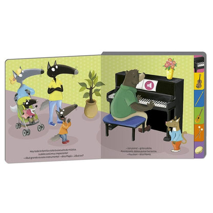 Descubro los instrumentos de música con Lobito