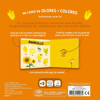 Mi libro de olores y colores. La granja