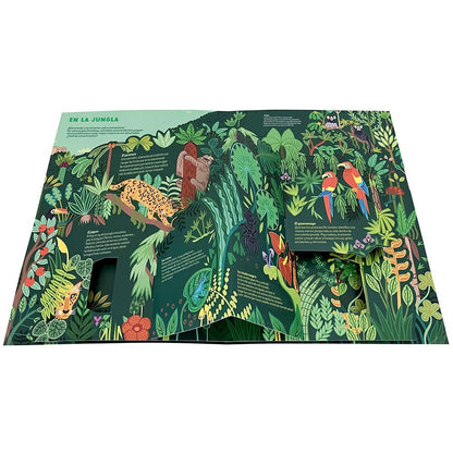 Los animales salvajes. Pop up