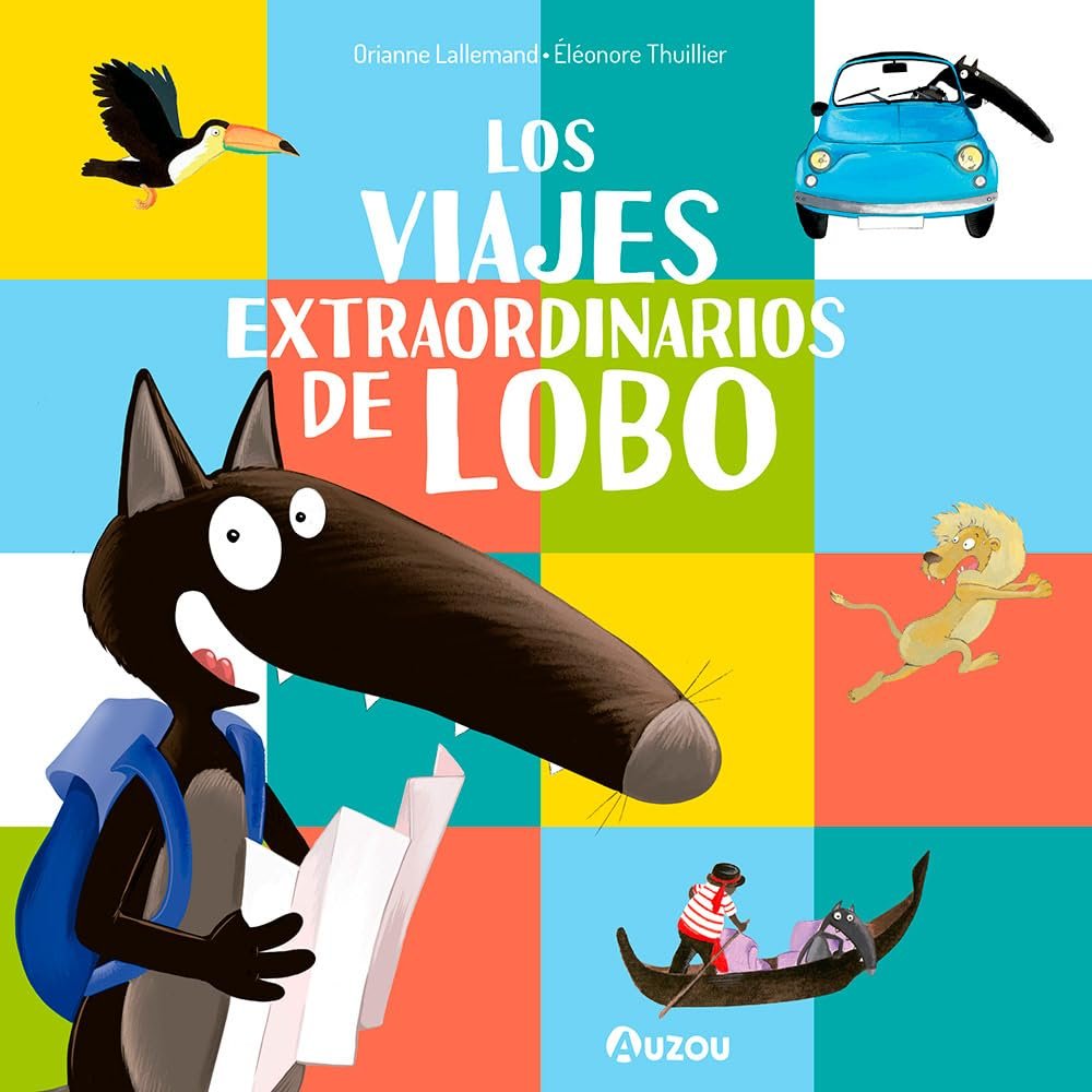 Los viajes extraordinarios de Lobo. Cofre con peluche
