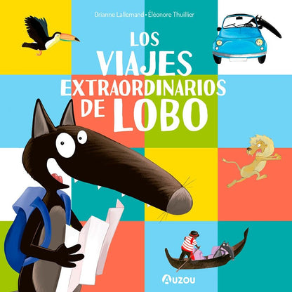 Los viajes extraordinarios de Lobo. Cofre con peluche