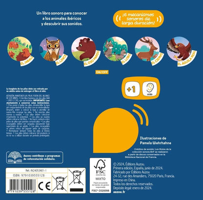 Libro de sonidos. Animales ibéricos