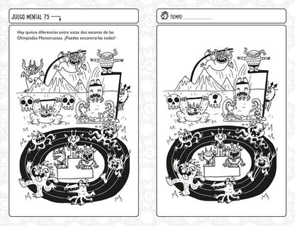 Retos y juegos mentales para niños listos