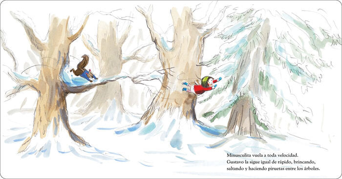 Minusculita en invierno