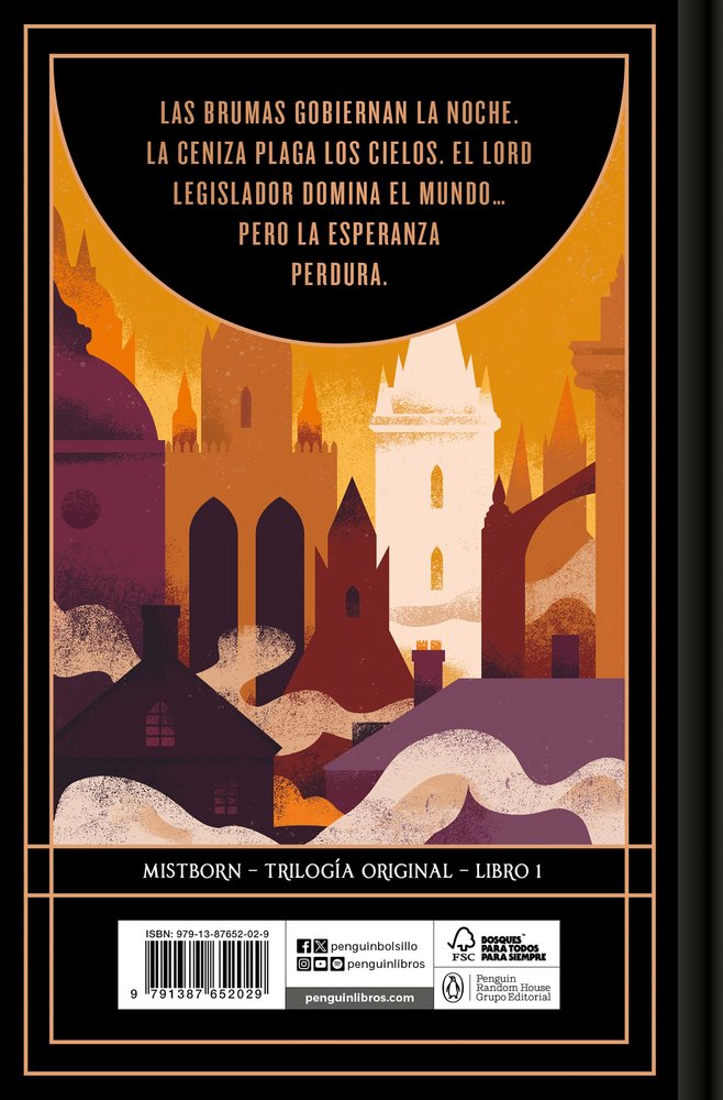 Nacidos de la bruma (edición especial limitada cantos tintados) (Trilogía Original Mistborn 1)