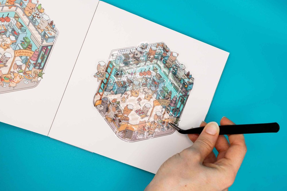 Pequeñas boutiques (Cozy Stickers)