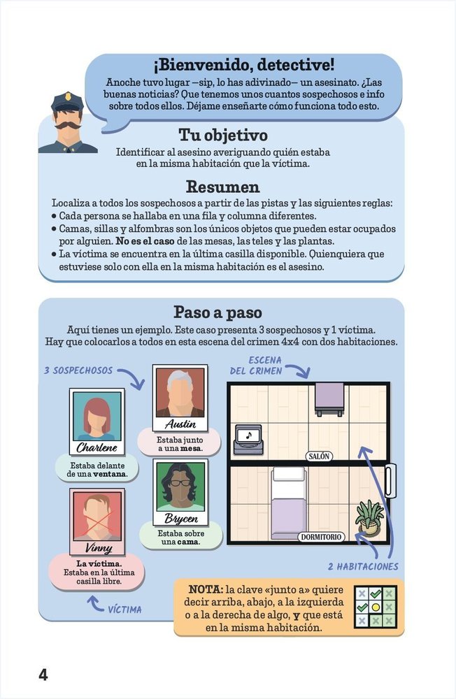 Murdoku: 80 acertijos de lógica y asesinatos