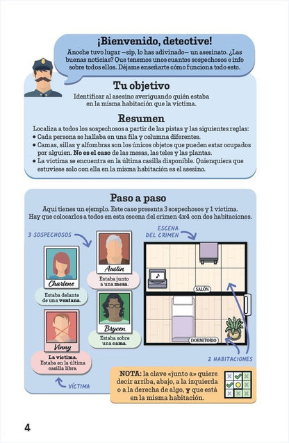 Murdoku: 80 acertijos de lógica y asesinatos