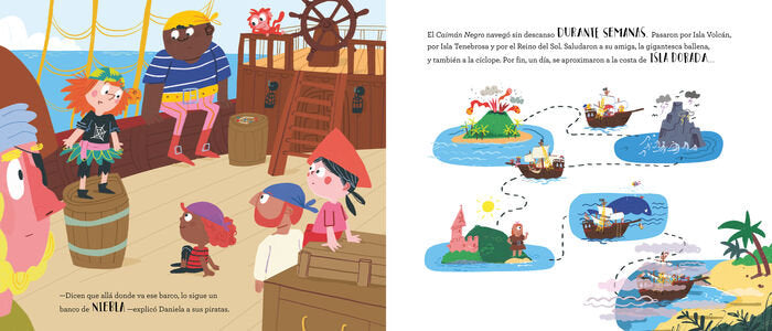 Daniela Pirata y el barco fantasma