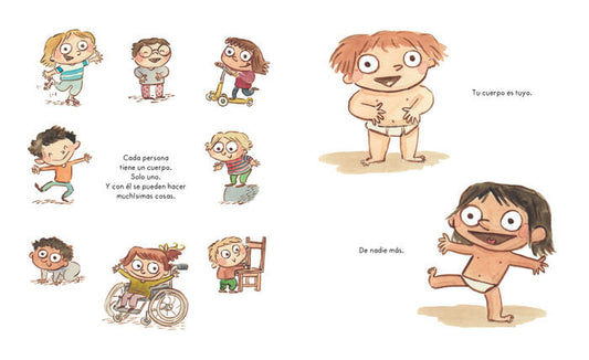 Tu cuerpo es tuyo (libro de cartón)