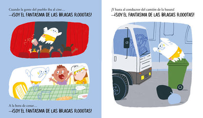 El fantasma de las bragas rotas (Libro de cartón)