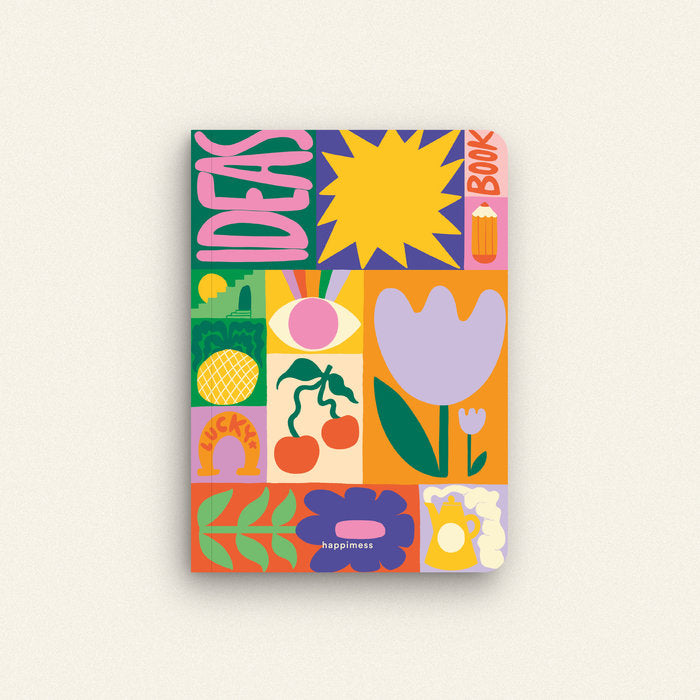 CUADERNO COSIDO A5 TAPA BLANDA IDEAS BOOK
