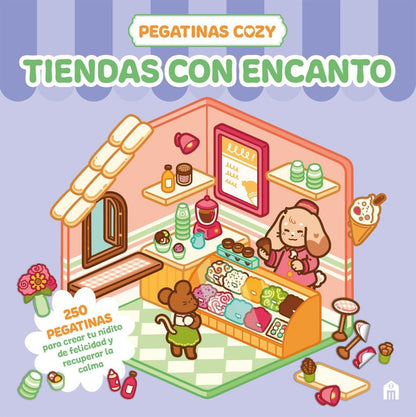 Pegatinas cozy. Tiendas con encanto